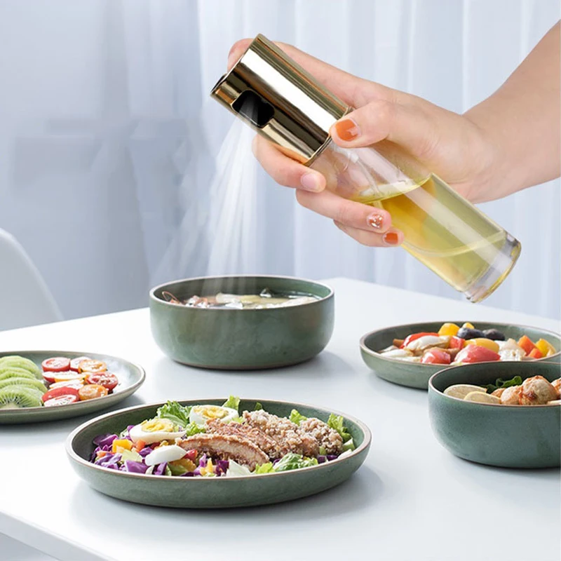 Стеклянный пищевой распылитель для масла кухонный масло выпечки