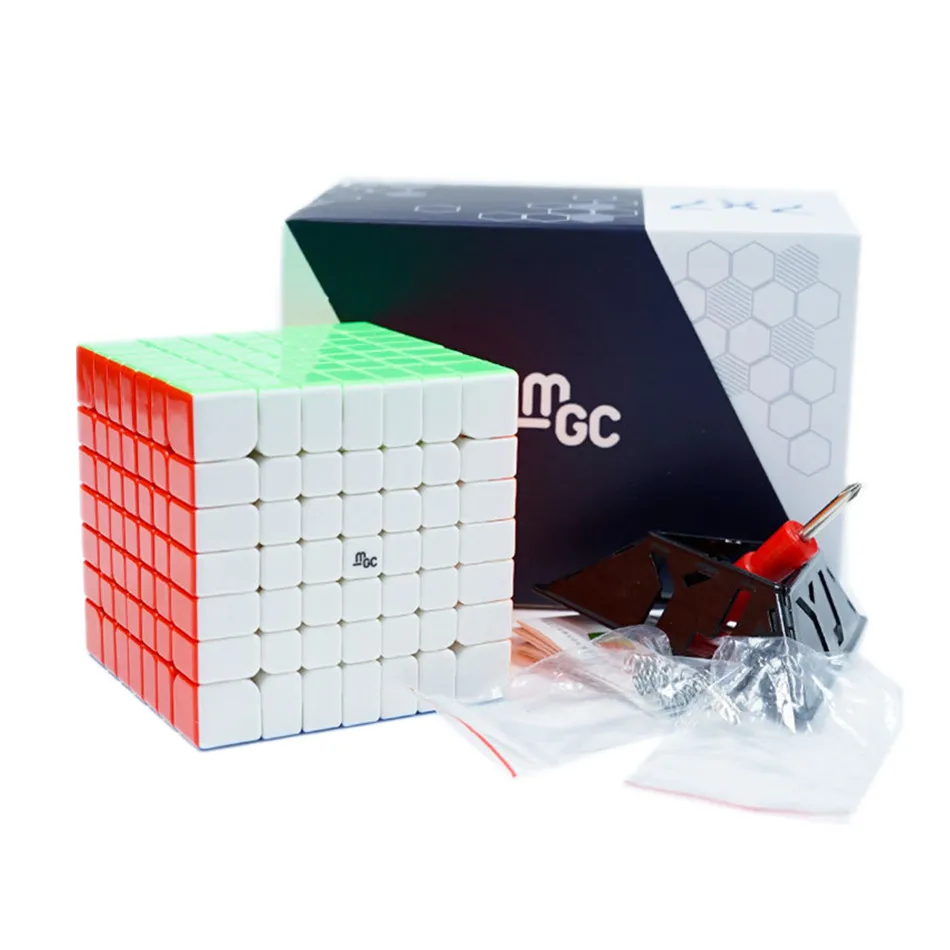 YJ MGC версии серии 2x2 3x3 4x4 5x5 6x6 7x7 Elite M Магнитный Megaminxeds Magic SpeedCube Cubo Magico игрушки для