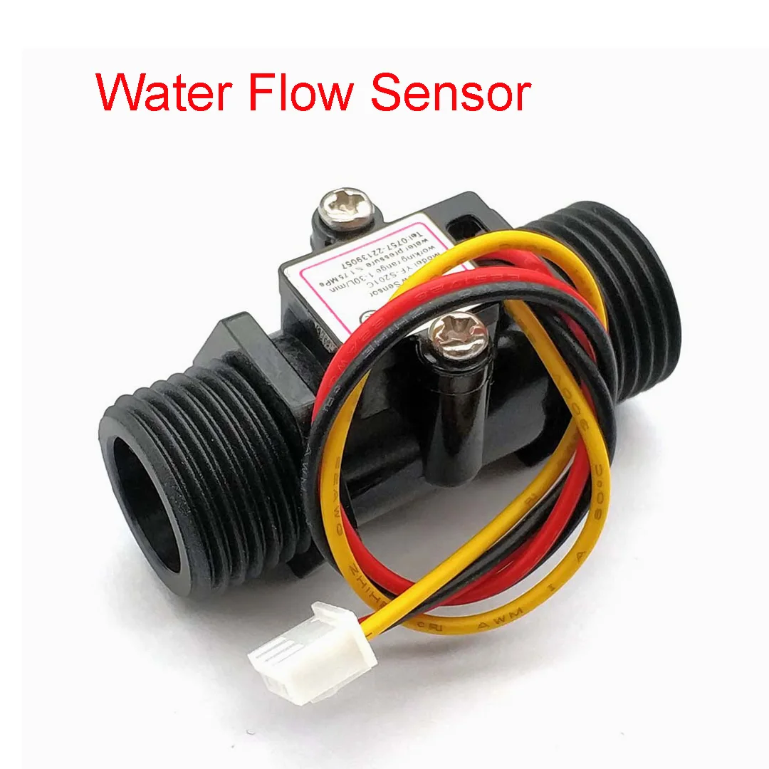 Расходомер для воды Датчик Холла расхода индикатор счетчик расходомер G1/2 0 5 25