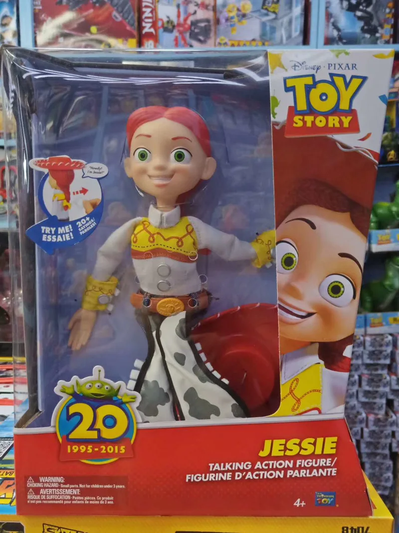Disney Toy Story M мобилизует юбилей ковбой шериф Вуди Джесси тянет линию чтобы говорить