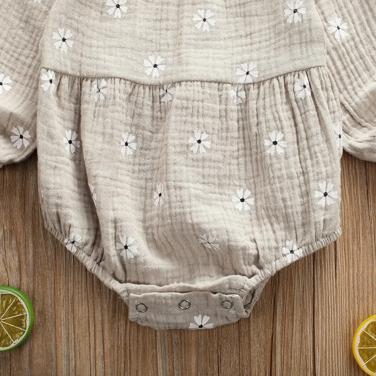 

Infant Newborn Baby Girl Autumn Floral Romper Clothes Outfit Bodysuit Playsuit