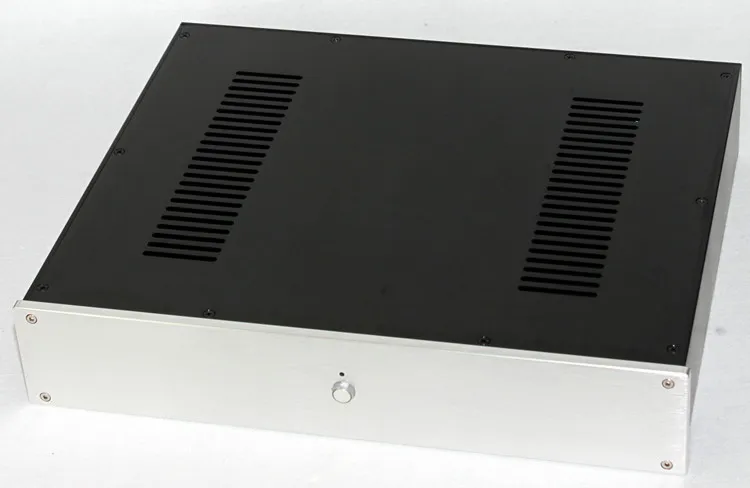 

WA118 All aluminum amplifier chassis / Preamplifier case / AMP Enclosure DIY box (428 *80*350mm)