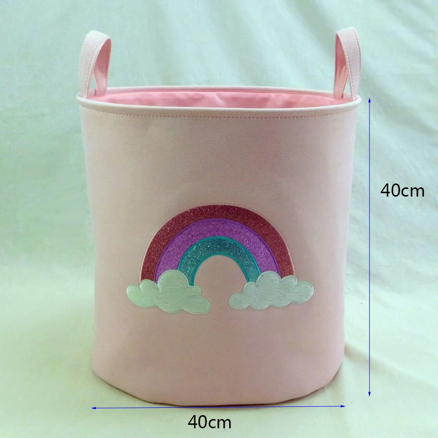 

Foldable Laundry Basket for Dirty Clothes for kids baby Toys canvas wasmand large storage hamper kids baby Home Organizer