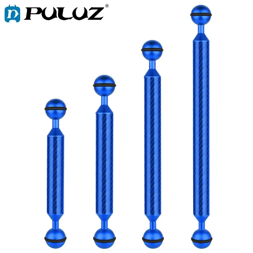 Плавучая подставка PULUZ из углеродного волокна с двумя шариками плавучая для