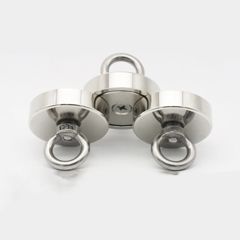 Неодимовый магнит круглый неодимовый сверхмощный поисковый максимальная сила