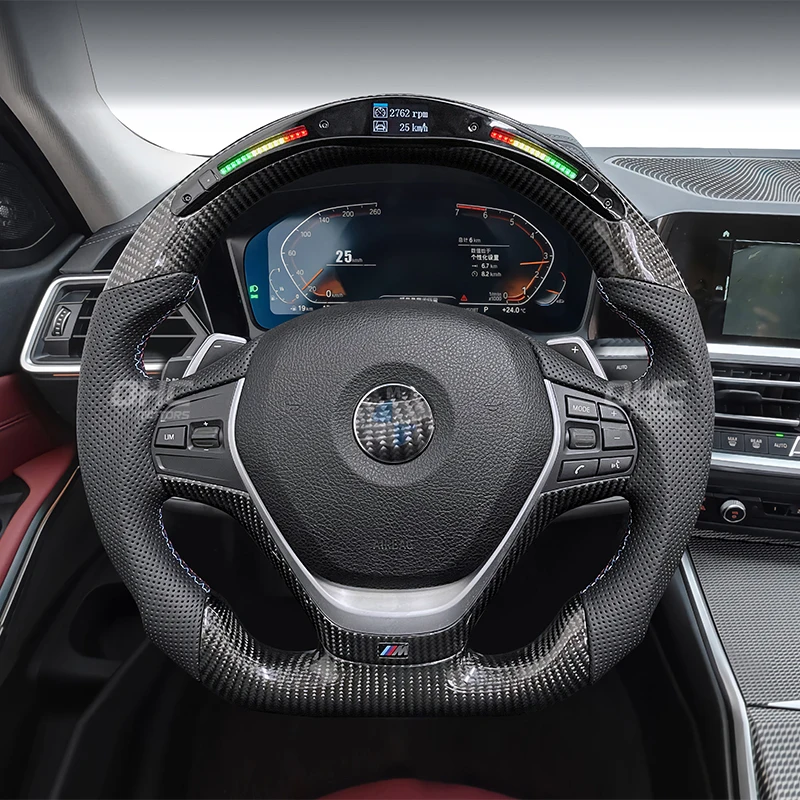 

LED Racing Steering Wheel Compatible for BMW F30 WY