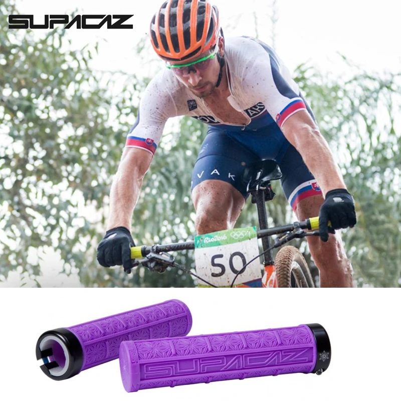 Supacaz GR 10 MTB велосипед grizids griffles Grips 135 мм комплект рулей для велосипеда силиконовый