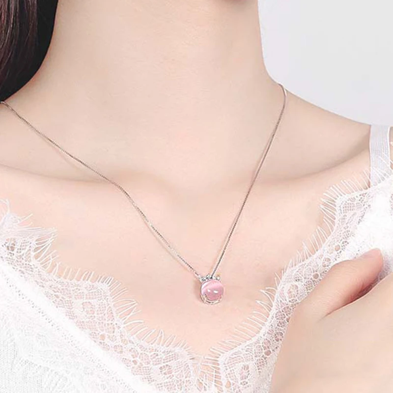 Роскошная корона Женская цепочка под розовое золото до ключиц модные ювелирные