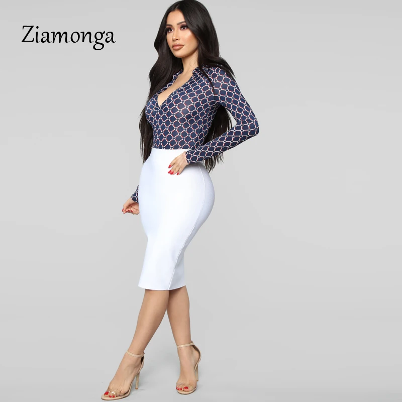 Ziamonga, Осень-зима, боди с длинным рукавом, женские повседневные клетчатые боди с принтом, женские, глубокий v-образный вырез, шикарные топы для женщин, Новинка