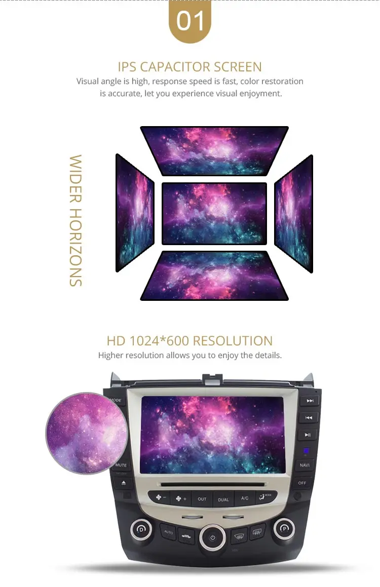 LJDA 7 дюймов 2 Дина fndroid 10 Автомобильный DVD плеер для Honda Accord 2003 2004 2005 2006 2007 Радио Аудио WI-FI Canbus gps навигации BT