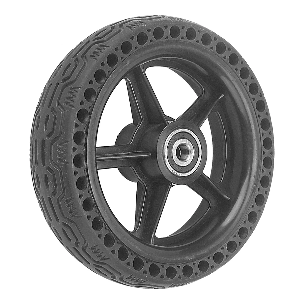 

6.5 Inch 6.5X1.85 Solid Wheel With Plastic Hub/Rim For Electric Scooter Explosion-proof Tires For Electric Scooters