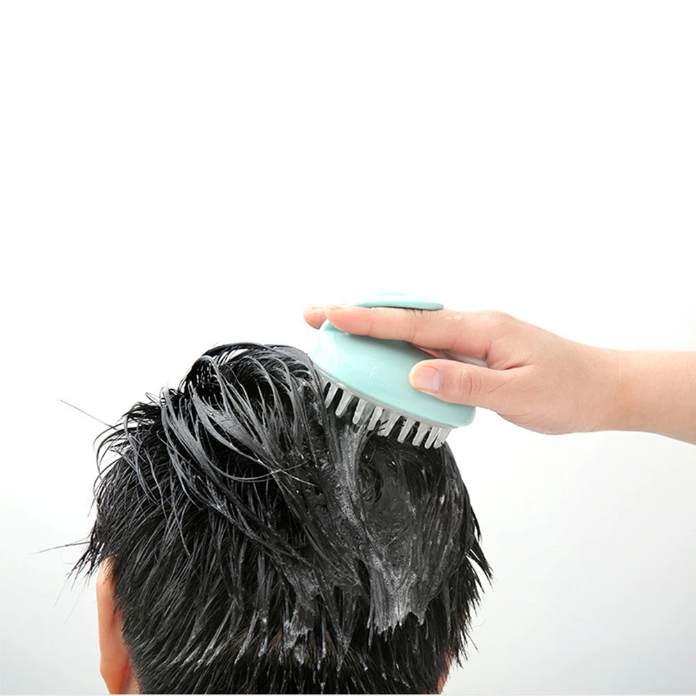 Силиконовые шампунь для кожи головы Массажер волос уход за волосами Расческа Спа