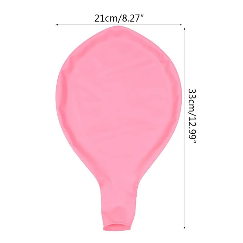 

10 pcs 36cm Large Latex Multicolor Balloons Inflatable Air Helium for Birthday Wedding Photo Background