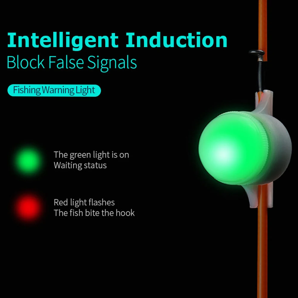

Fishing Bite Alarm Electronic Fishing Alarm Fishing LED Signal Light Night Fishing Bite Alarms Fishing Line Gear Alert Indicator