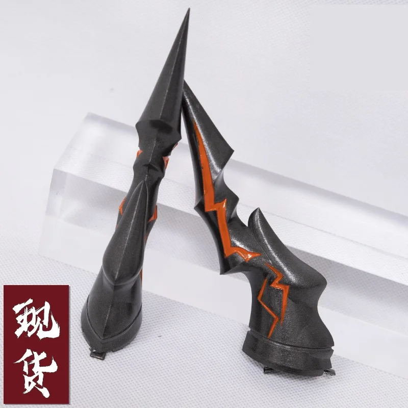 

2 Types Anime Game Arknights Chen Cosplay Horns Dragon Horns Head Clip Headwear Hairwear Cosplay Props Accessories Hair Clip