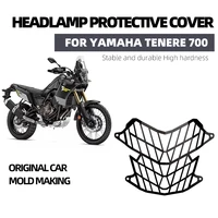 for yamaha tenere700 tenere 700 t700 headlamp protector cover grille head light lamp protection guard cap motorcycle accessories