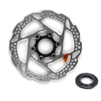 shimano sm rt54 bicycle bike disc brake centerlock rotor w lockring 160mm 180mm suit xt slx deore rt54