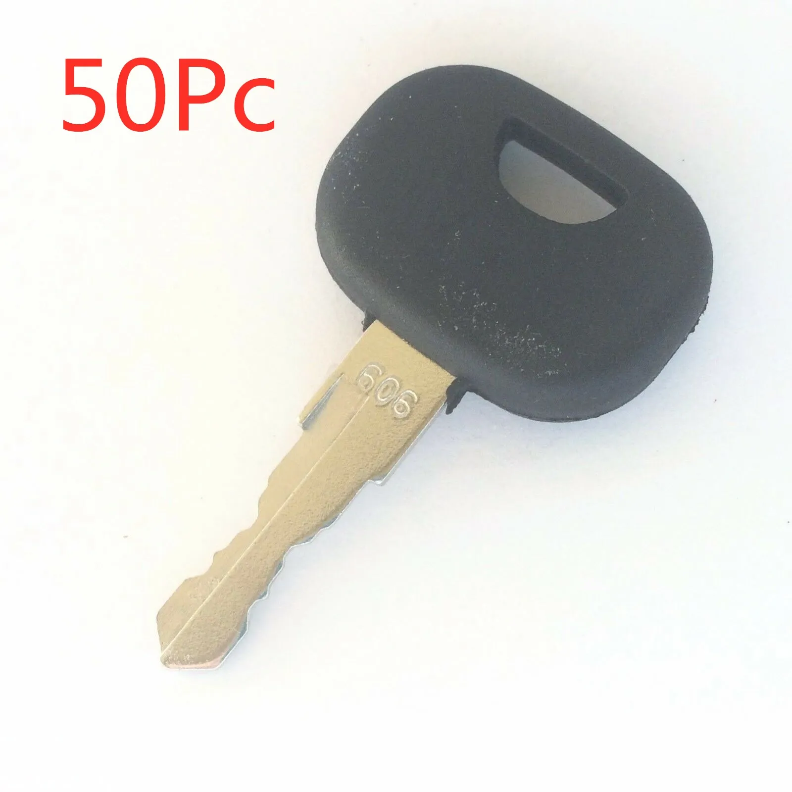 

50pc Ignition Key 606 LW10288887 Fits Crawler Loader Crawler Dozer Model For John Deere 605C 655C 755C 950C 1050C