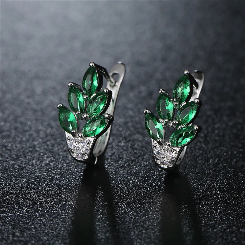 Женские серьги с фианитом 2 пары|earrings for women|fashion earrings womenearrings women fashion |