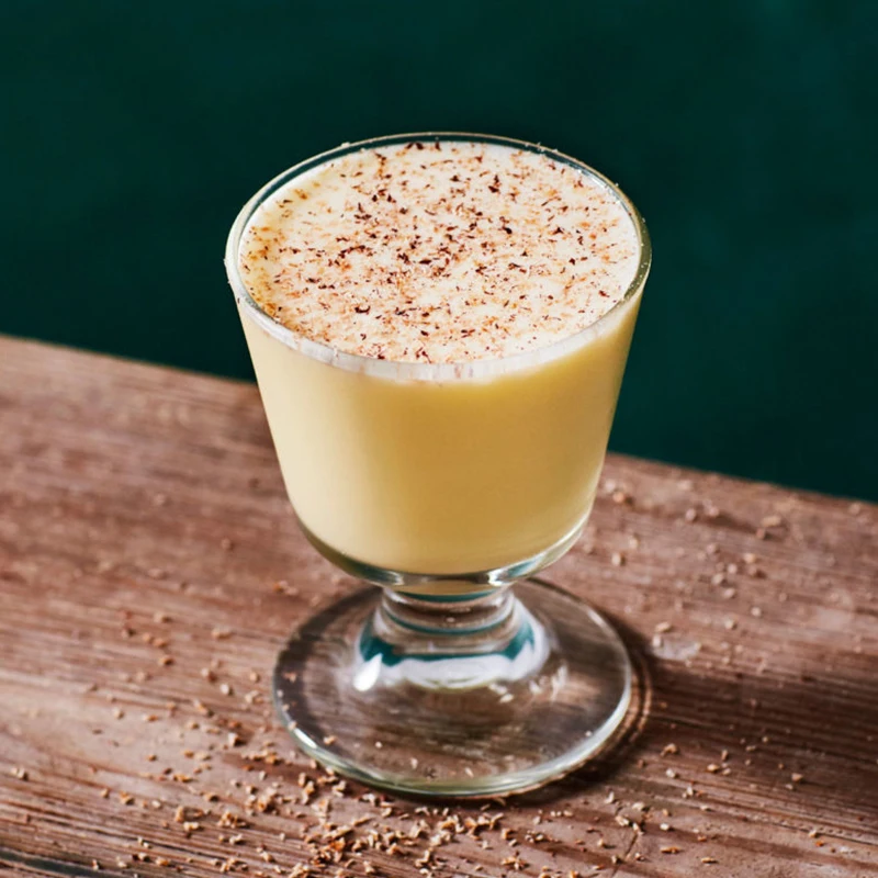 100-200 мл бокал Стекло водка коктейль вина чашки цвета слоновой кости ложки