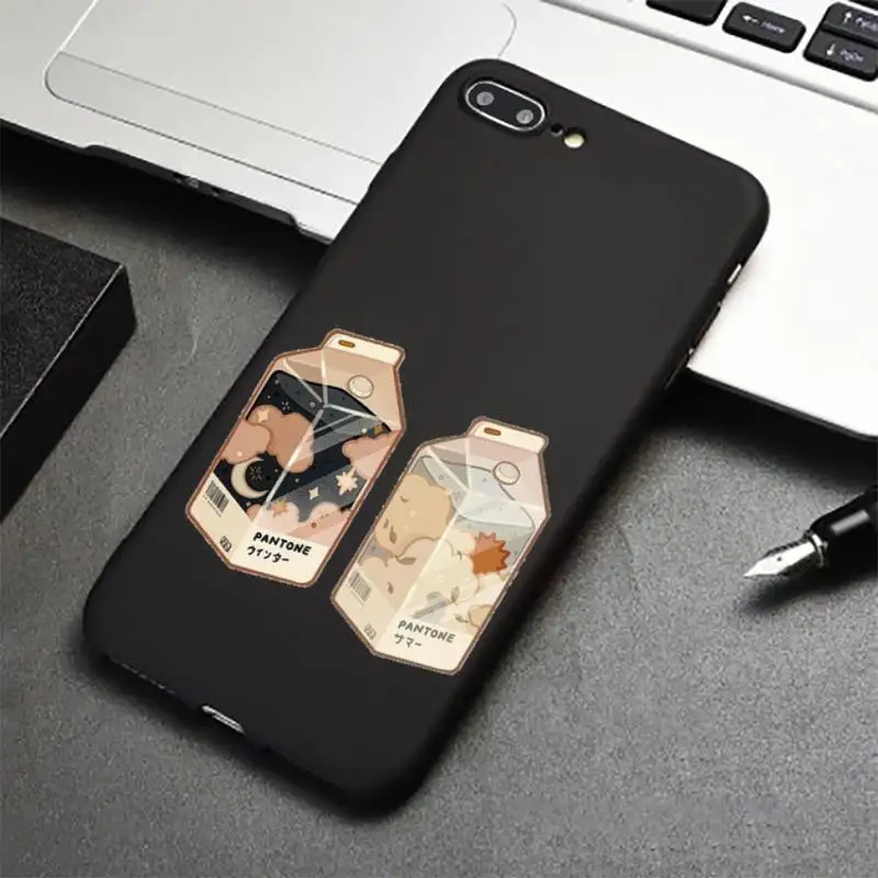

Japanese Strawberry Milk food Phone Case for iPhone 12 11 mini pro XS MAX 8 7 6 6S Plus X 5S SE 2020 XR