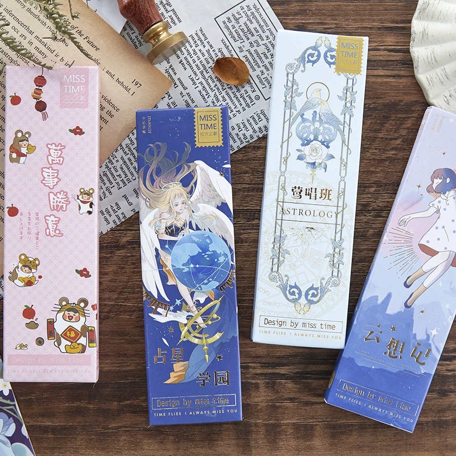 30 шт./упак. Kawaii милые облака Закладка &quotПтица&quot Бумага закладки страничная