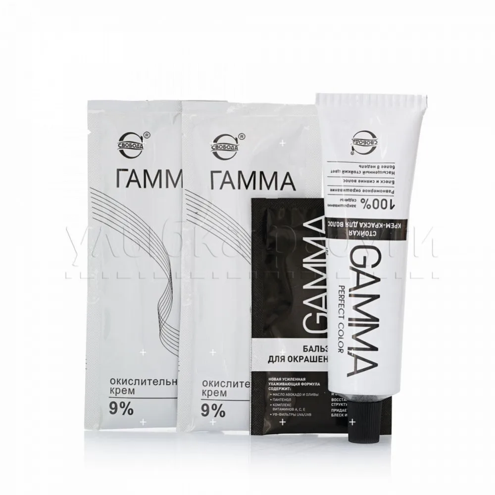 Стойкая крем - краска GAMMA для волос | Красота и здоровье