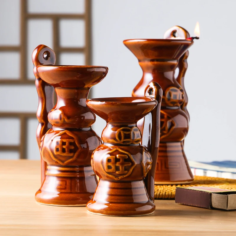 Декоративный подсвечник керамический держатель подсвечники для Будды