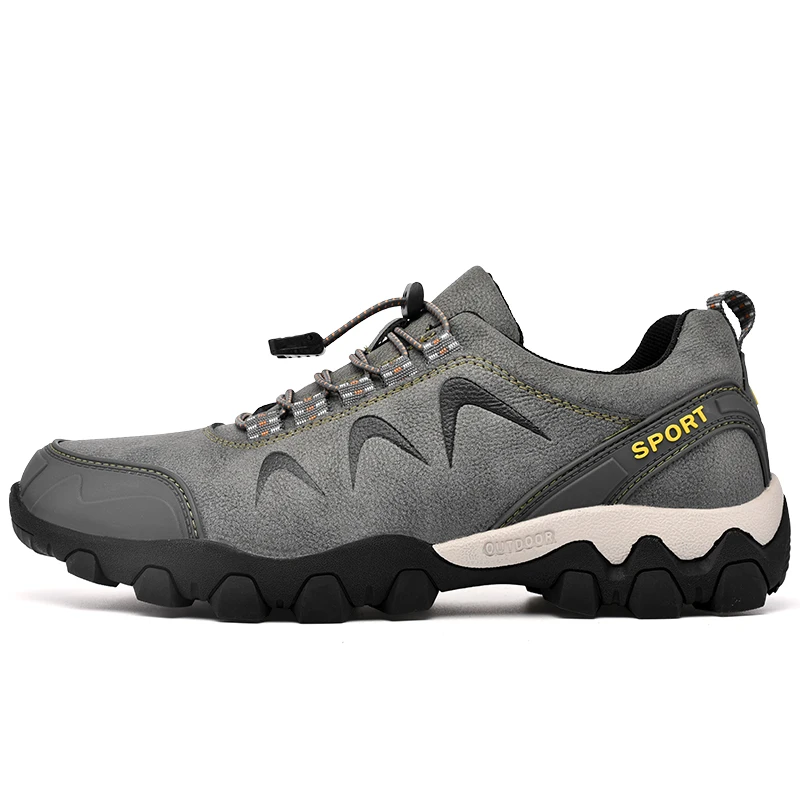 New Arrival Comfortable Soft Hiking Shoes Men Waterproof Leather Trekking Sneakers Winter Outdoor Sport Men Shoes zapatos hombre