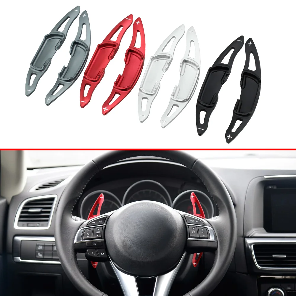 

Steering Wheel Paddle For Mazda 3 6 MX-5 BM BN GJ GL ND Mazda3 Mazda6 Gear Shift Lever Extension Interior Accessories Trim