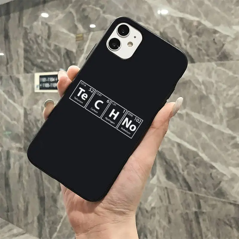 Чехол для телефона MaiYaCa с технической музыкой iPhone 11 12 13 mini pro XS MAX 8 7 6 6S Plus X 5S SE 2020 XR |