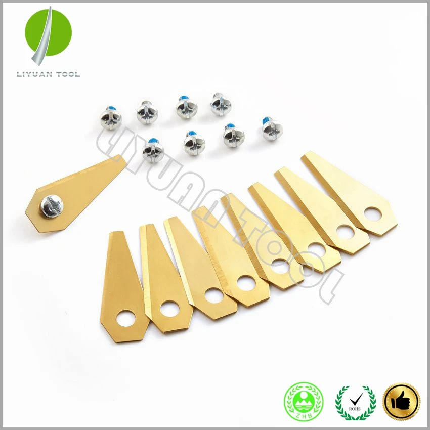 30 шт./упаковка сменные лезвия и винты для робота-газонокосилки из