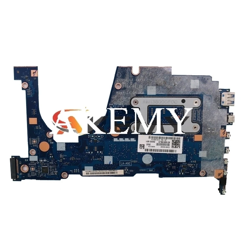 

AKEMY LA-A921P Laptop motherboard For Lenovo YOGA2-13 original mainboard 4GB-RAM I3-4010U/4030U