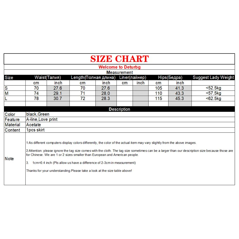 

Women's Vintage LOVE Print Midi Skirt Korean Female High Waist Side Zipped Drape A-Line Flared Skirts Faldas 2021 Summer Sk748