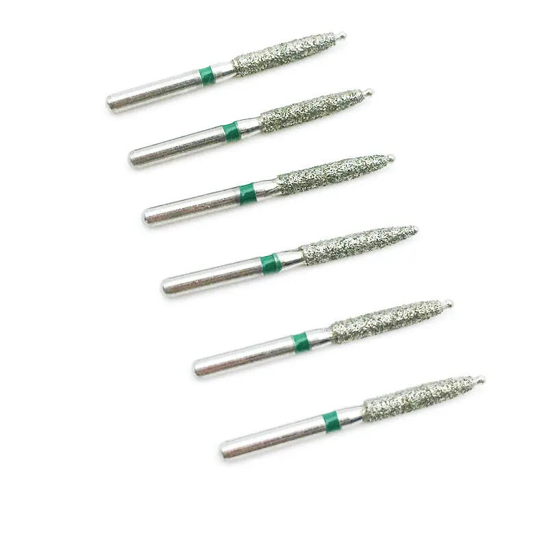 10 шт. 1 6 мм стоматологических алмазных боров (сверла стоматологические боры Dia для