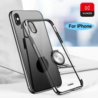 xundd ultra thin luxury plating pc case new for iphone x xs max xr phone logo protection back cover cases magnetic car holder