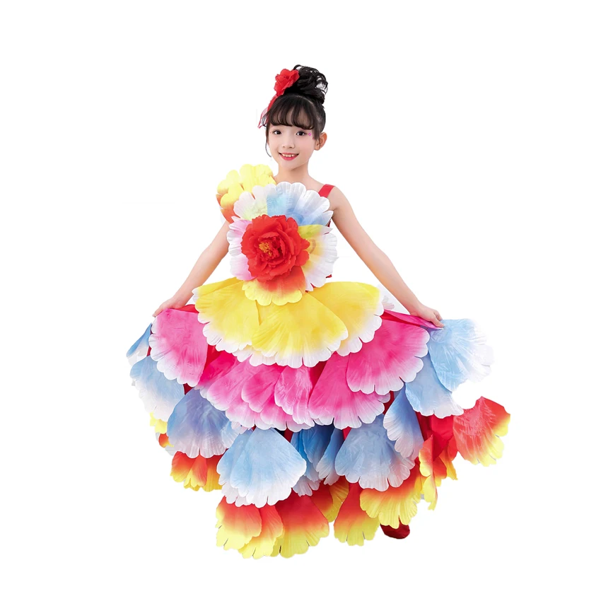 Цветочное украшение размера плюс Элегантное свадебное платье-пачка цыганское