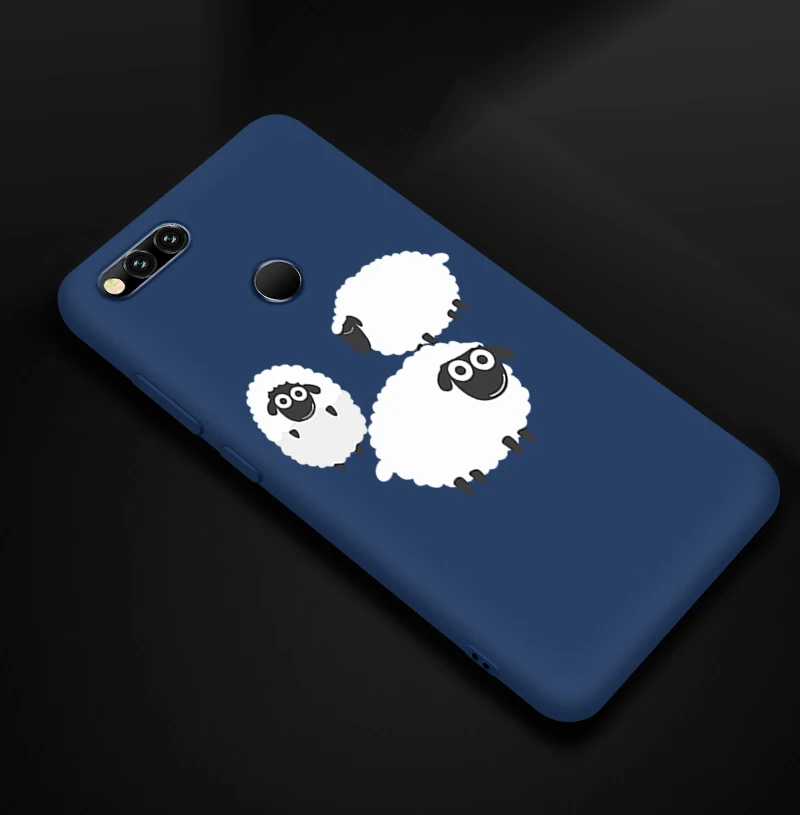 Ультратонкий чехол для huawei Honor 7A Pro 7C 7X цветные Матовые чехлы для телефонов Redmi 5 Plus 5A 6 6A Go Мягкий Силиконовый ТПУ Черный чехол - Цвет: 18