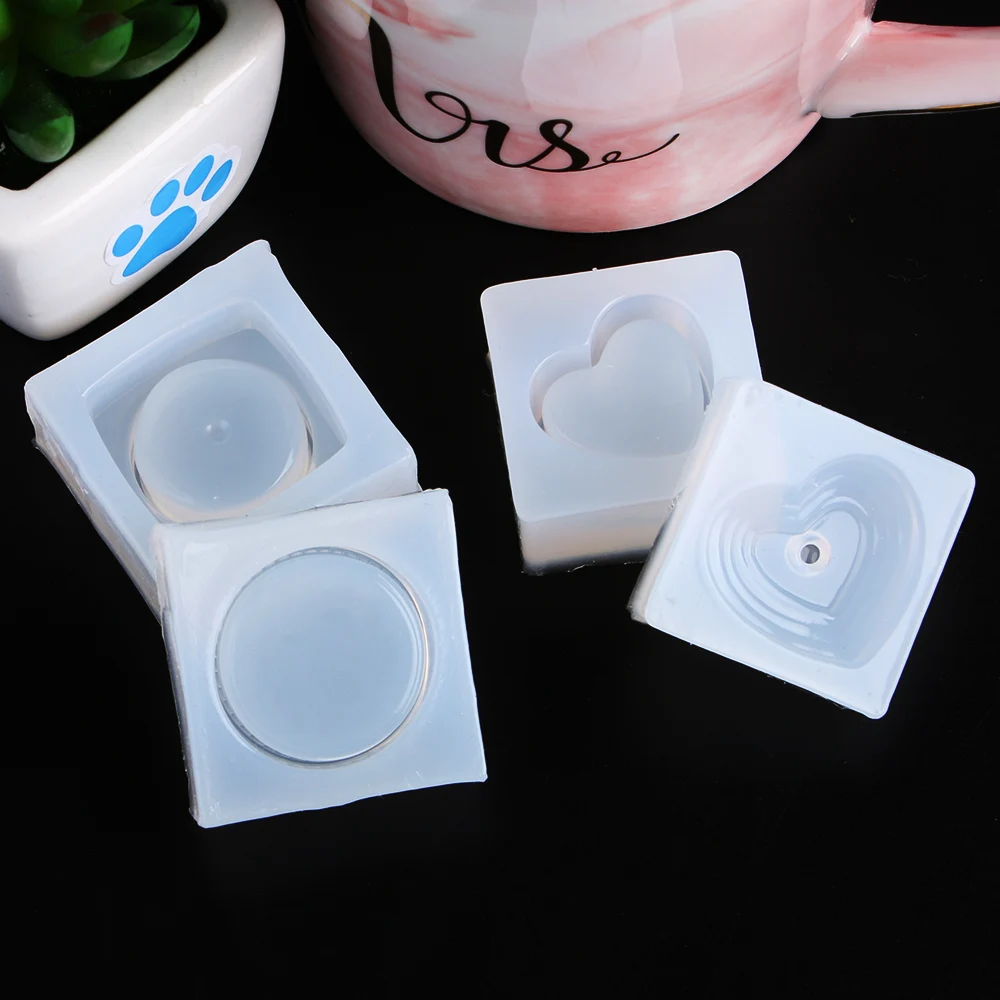 Форма для ювелирных украшений сделай сам из жидкого силикона квадратная мини