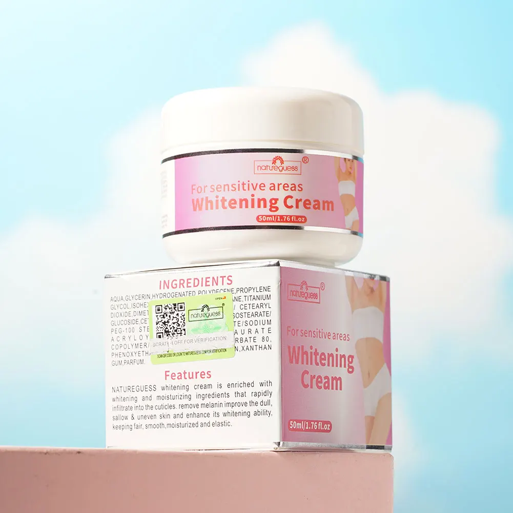 

50g Body Face Whitening Cream Underarm Whitening Cream Legs For Women Armpit Skin Privates Body Knees Care Cream Whitening