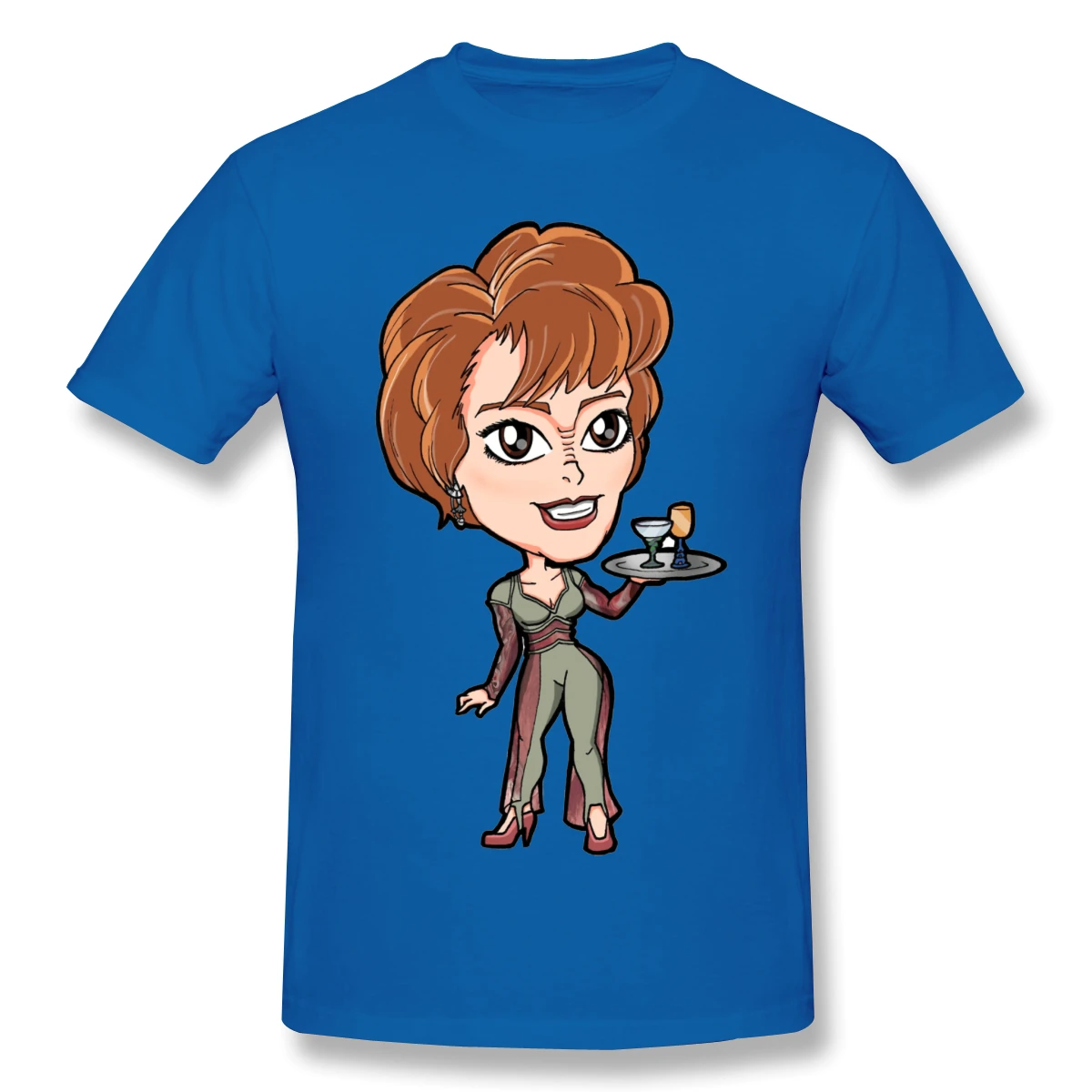 

Man Trek And The Stars DS9 - Leeta Bajoran Dabo Girl With Drinks Enterprise,Borg,Fifth Sun,Kirk home Funny Graphic T-shirts