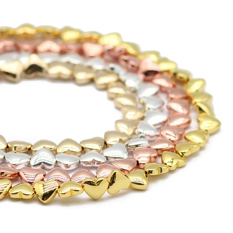 Бусины разделители из гематита и натурального камня 6 Х5 мм|Бусины| |