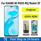 Оригинальный ЖК-дисплей 6,53 дюйма для XIAOMI MI POCO M3, сенсорный экран, дигитайзер для Xiaomi Redmi 9T, ЖК-экран, запасные части