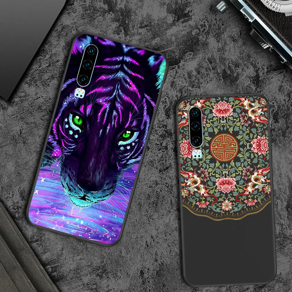 Матовые чехлы для Huawei P20 P30 Lite Pro Y5ii силиконовый чехол Y6 2018 телефона Y7Prime Мягкий