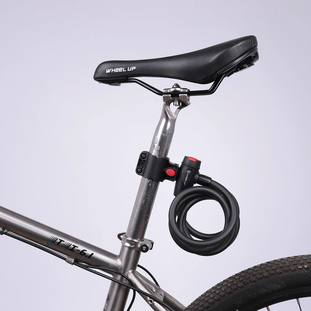 

Steel Cable Security Anti Theft Lock MTB Bicycle Padlock Bike Equipment for WHEEL UP Outdoor Cycle Biking Entertainment