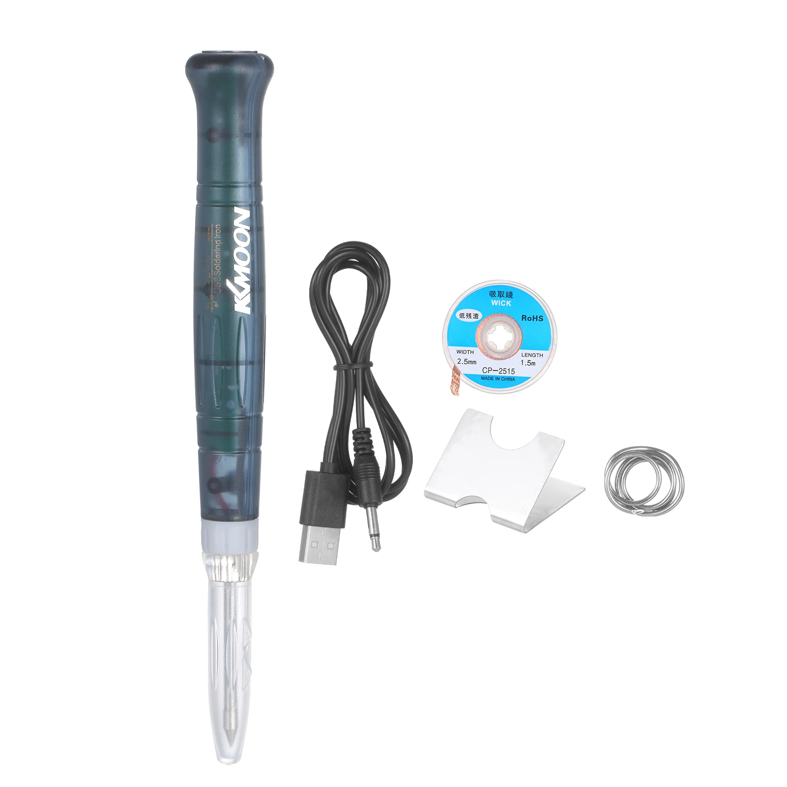 

Портативный USB-паяльник с контролем температуры, 5 В, 8 Вт, 2,5 мм