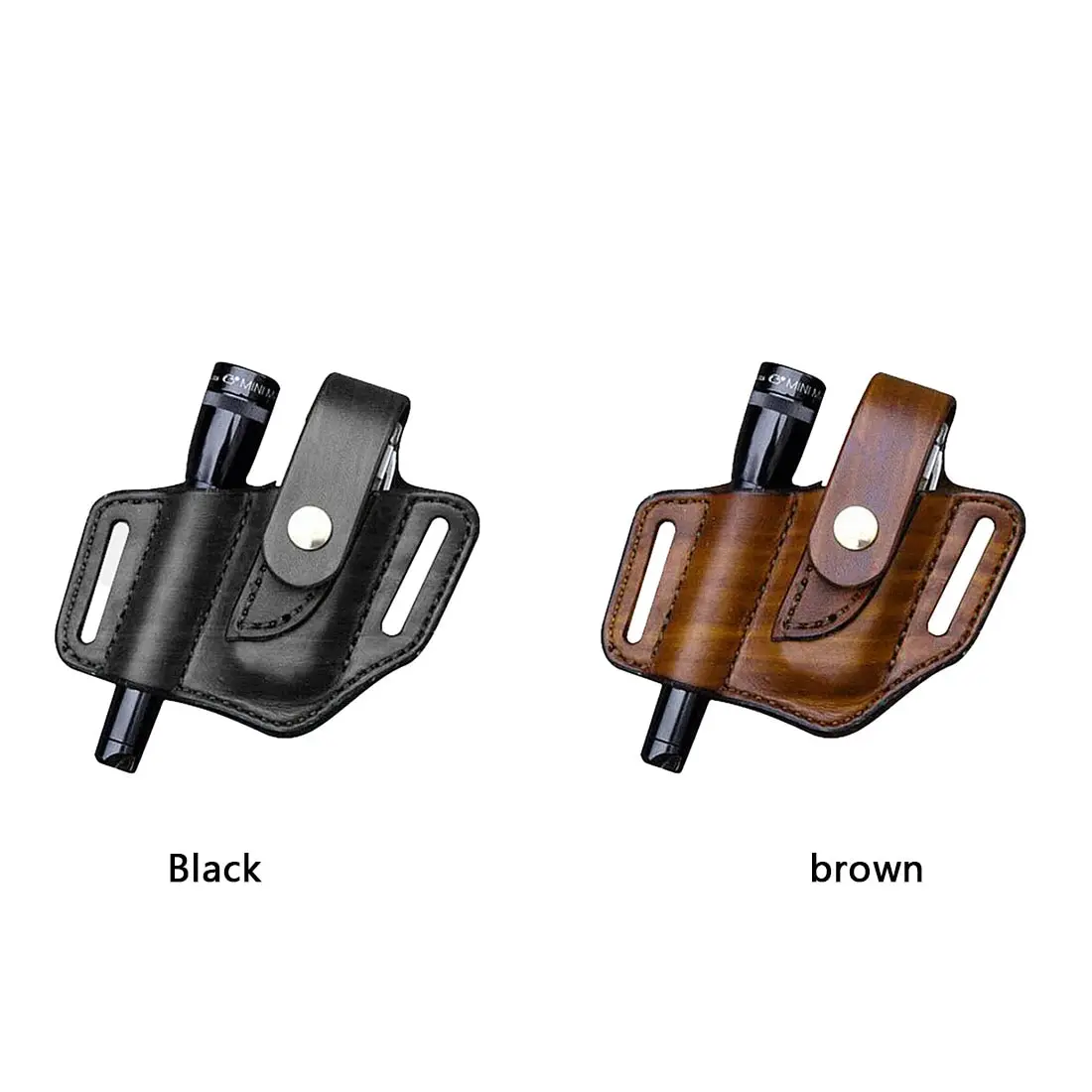 

PU Leather Tactical Multifunction Belt Tool Pouch EDC Tool Storage Bag Pouch