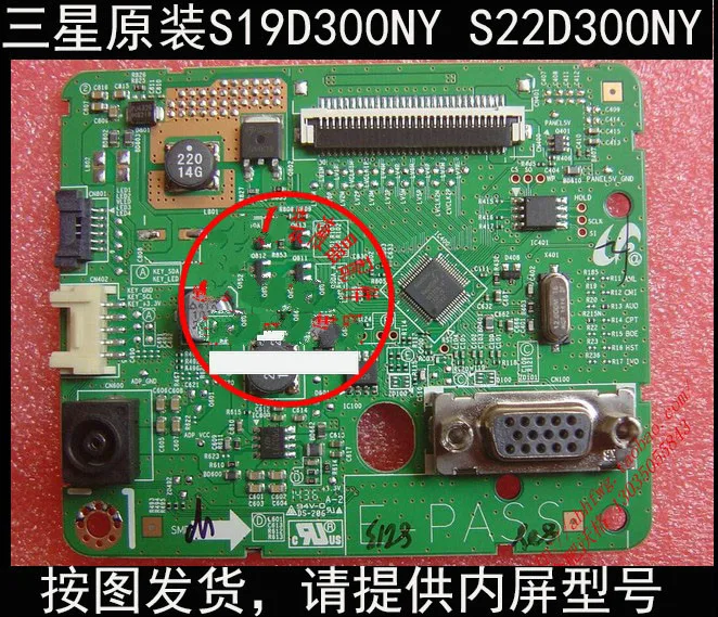 

Original S22D300NY drive board BN41-02164A drive board LS22D300NY motherboard