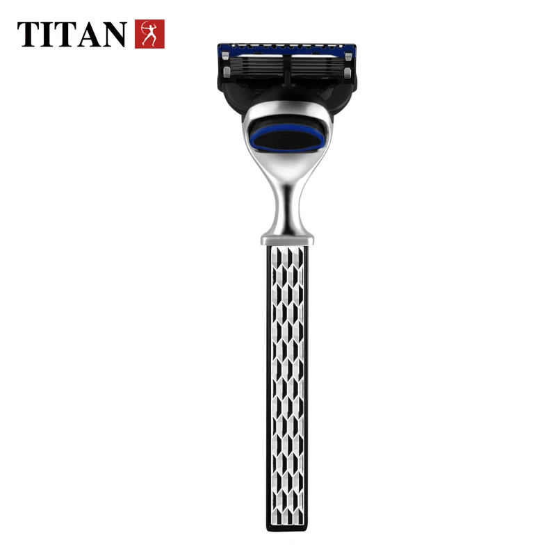 Бритвенная ручка металлическая бритвенная новый дизайн пять слоев лезвия