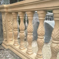 93cm 36 61in multi pattern cast in place concrete balcony balusterade mold ship horn square round cucurbit octagonal lotos